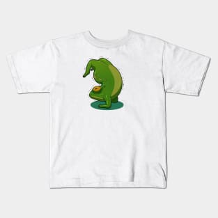 Scorpion pose Kids T-Shirt